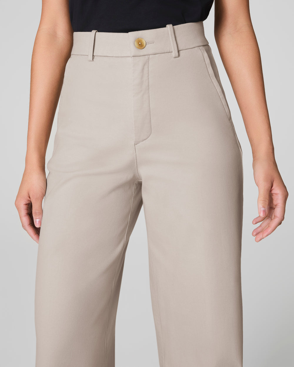 Tummy Control Stretch Twill Wide Leg Pant(Buy 2 Free Shipping)