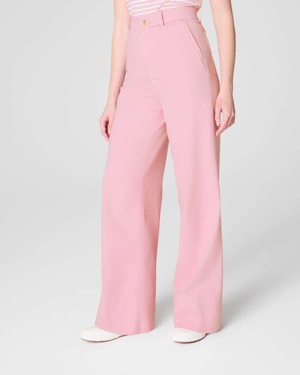 Tummy Control Stretch Twill Wide Leg Pant(Buy 2 Free Shipping)