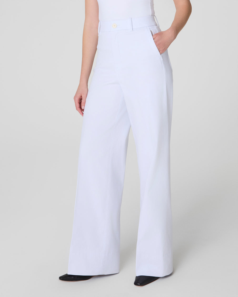 Tummy Control Stretch Twill Wide Leg Pant(Buy 2 Free Shipping)