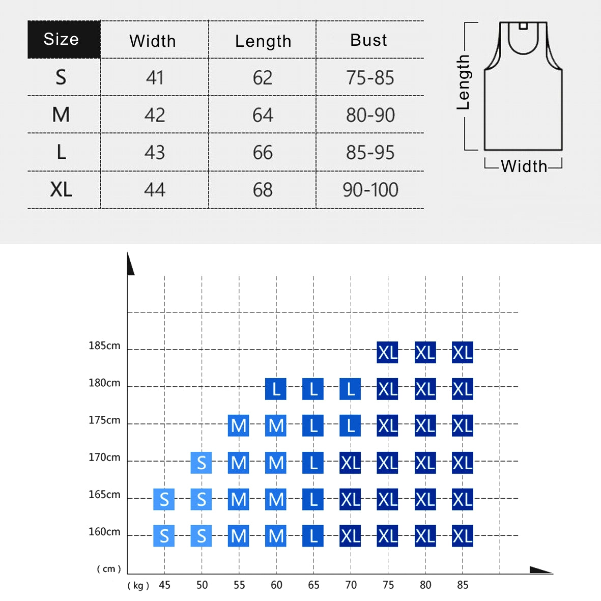 Men's star mesh breathable underwear vest