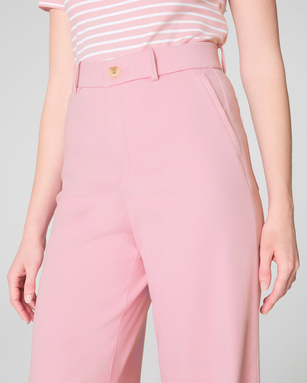 Tummy Control Stretch Twill Wide Leg Pant(Buy 2 Free Shipping)