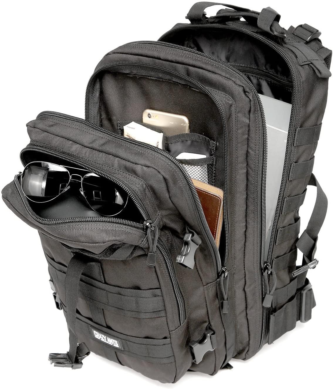 50L Men's MOLLE Heavy-Duty Tactical Backpack