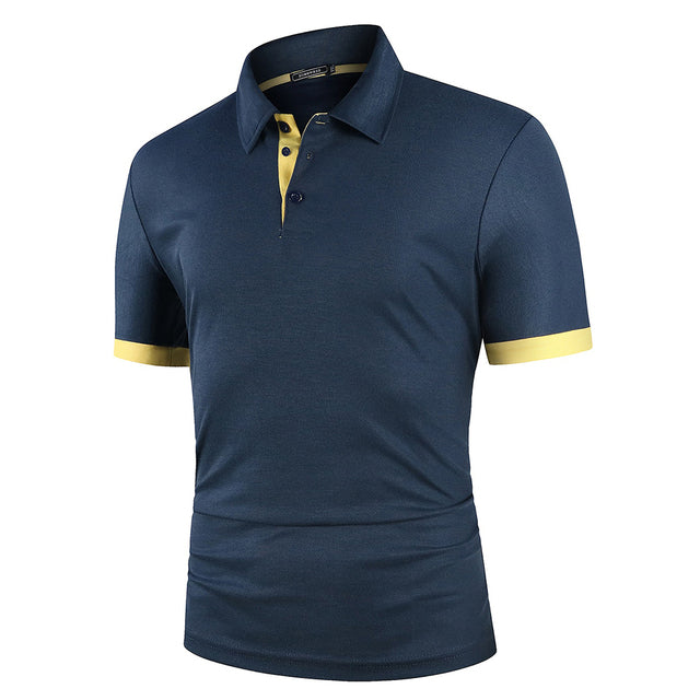 Men Shirt Short Sleeve Polo Shirt