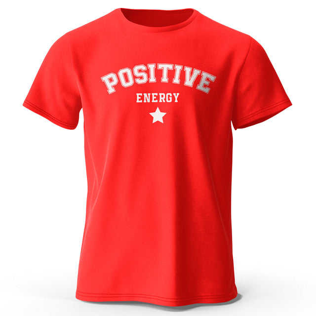 Mænds positive energi-t-shirts 