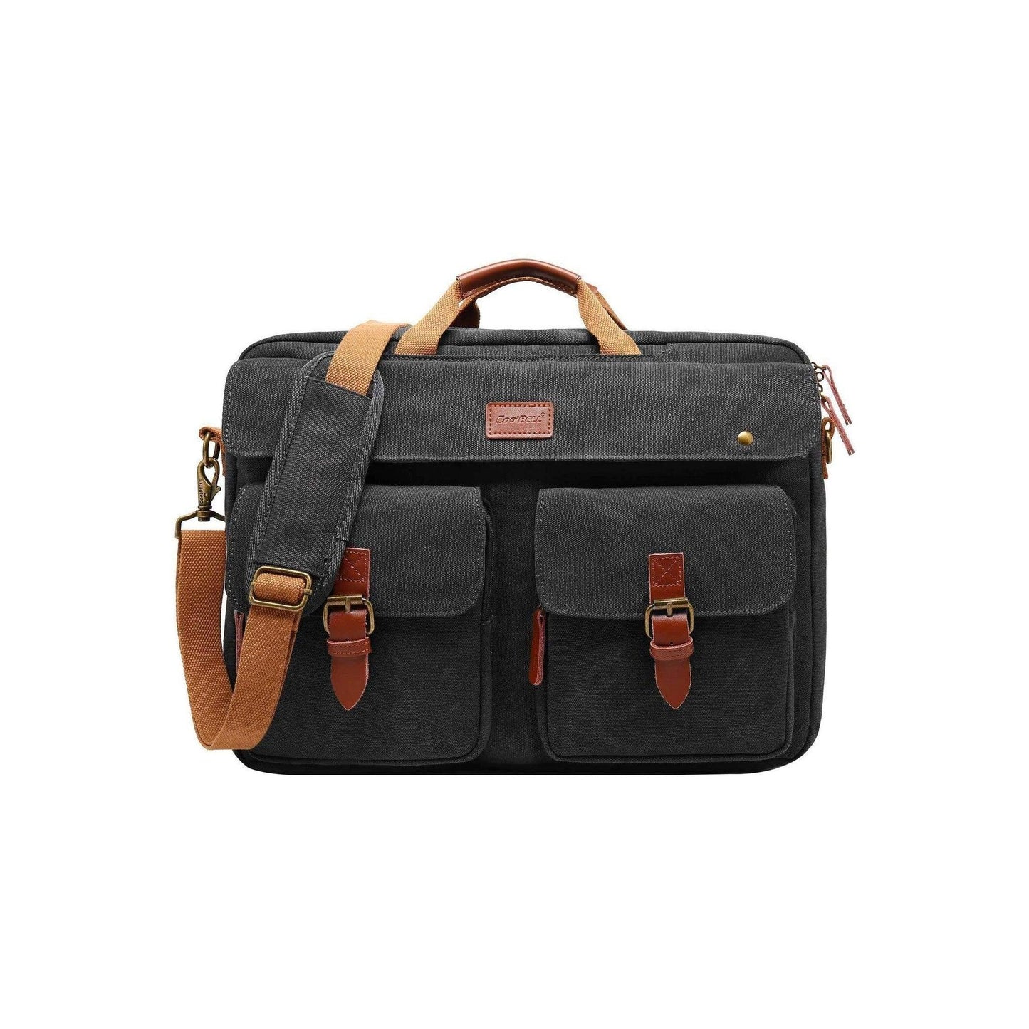 18 Multi-functional Canvas Messenger Bag