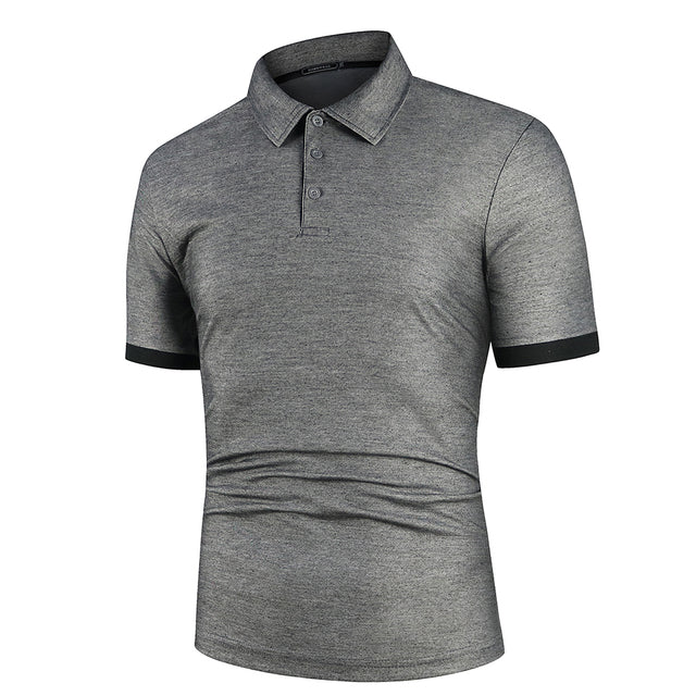 Men Shirt Short Sleeve Polo Shirt