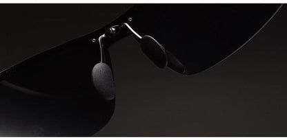 2020 Aluminum Magnesium Men Sunglasses Polarized Sports Driving Night Vision Goggles Sunglass Fishing UV400 Rimless Sun Glasses