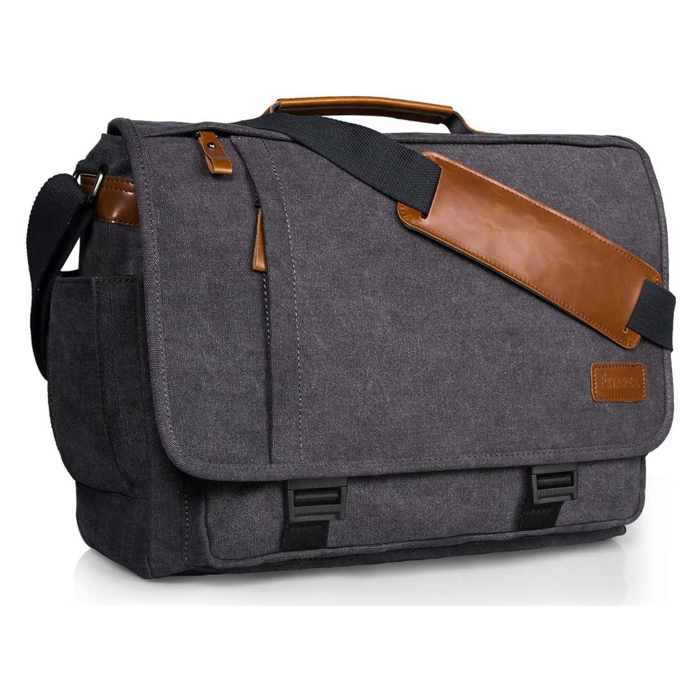 18.5 Canvas Laptop Messenger Bag