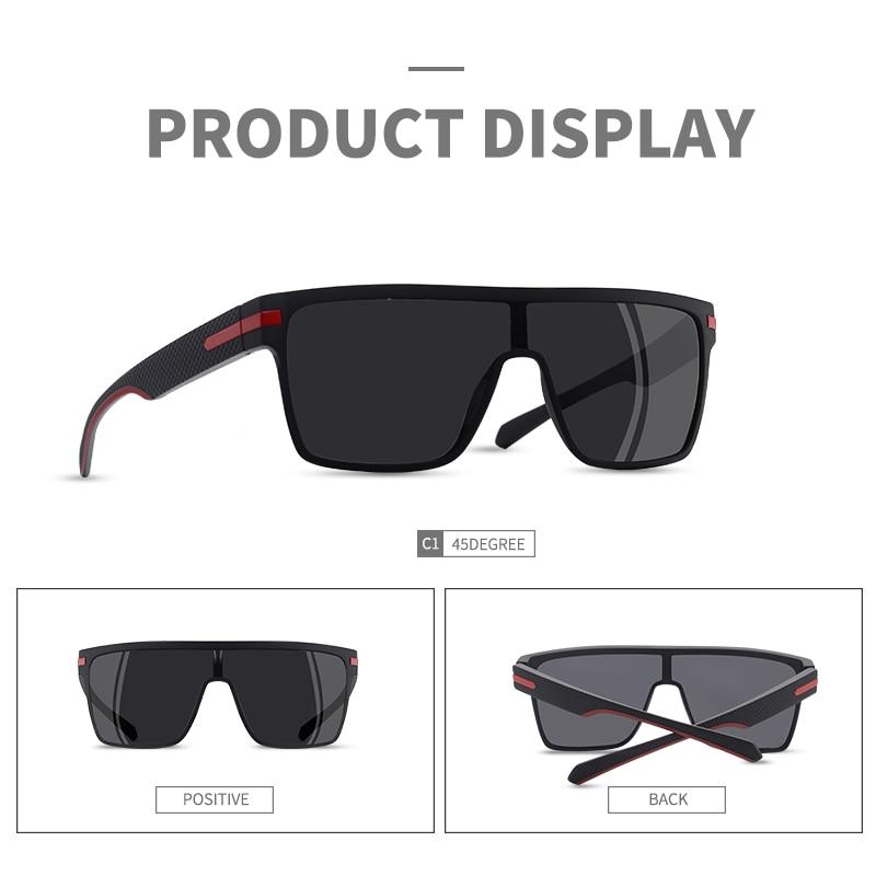 Frame Square men Sun Glasses