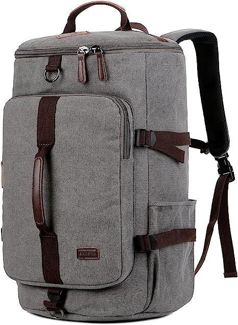 20 Convertible Canvas Travel Backpack