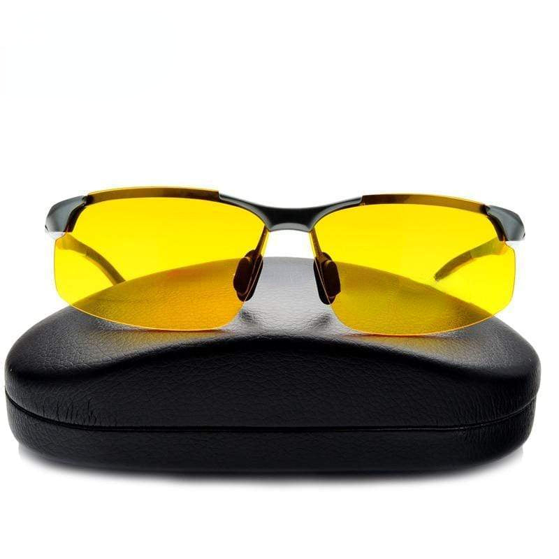 2020 Aluminum Magnesium Men Sunglasses Polarized Sports Driving Night Vision Goggles Sunglass Fishing UV400 Rimless Sun Glasses