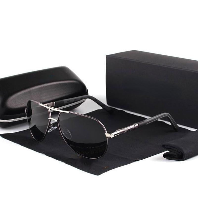 Vintage Aluminum Polarized Sunglasses For Men