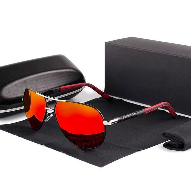 Vintage Aluminum Polarized Sunglasses For Men