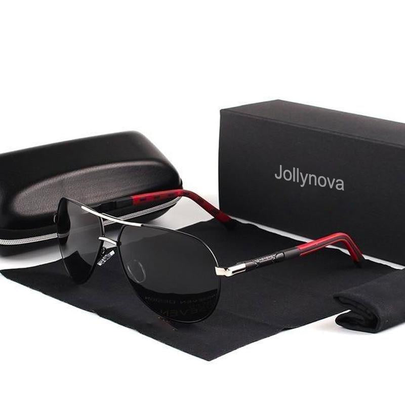 Vintage Aluminum Polarized Sunglasses For Men