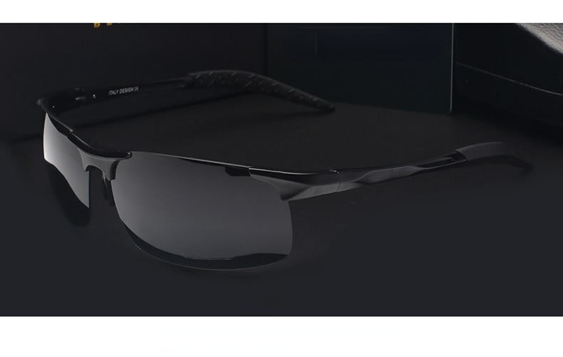 Men's Ultra-Light Aluminum Magnesium Polarized Sunglasses