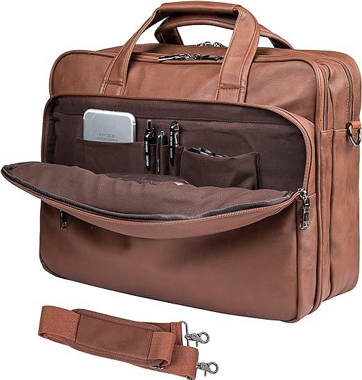 15 Mens Leather Laptop Messenger Bag