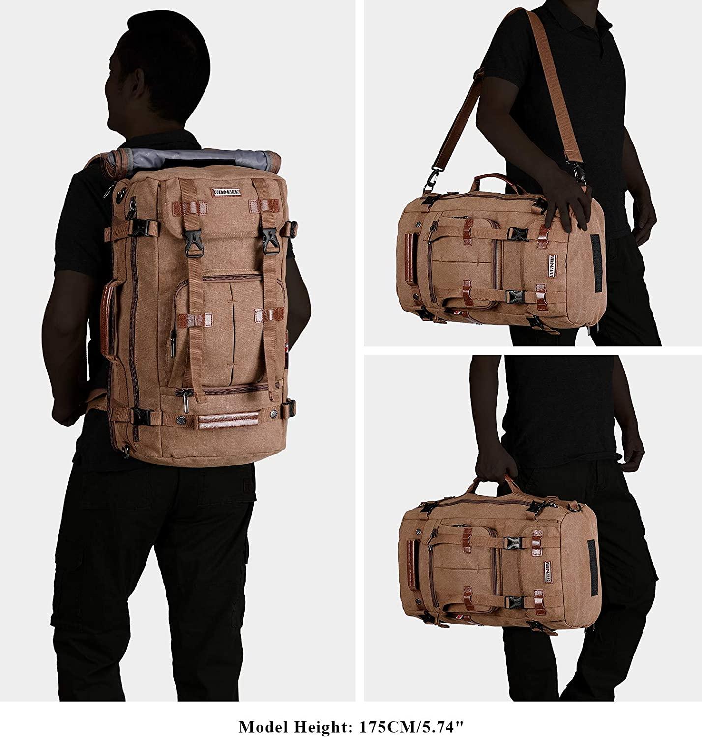 22 Men's Canvas Laptop Backpack