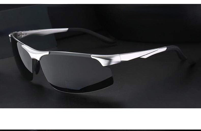 2020 Aluminum Magnesium Men Sunglasses Polarized Sports Driving Night Vision Goggles Sunglass Fishing UV400 Rimless Sun Glasses