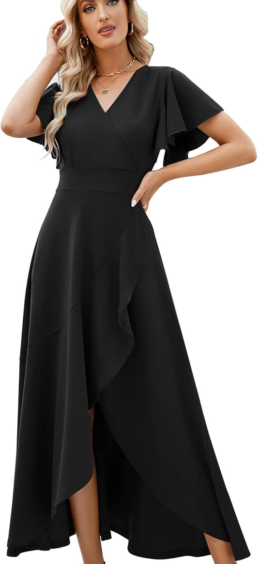 Elegant Black Evening Gown