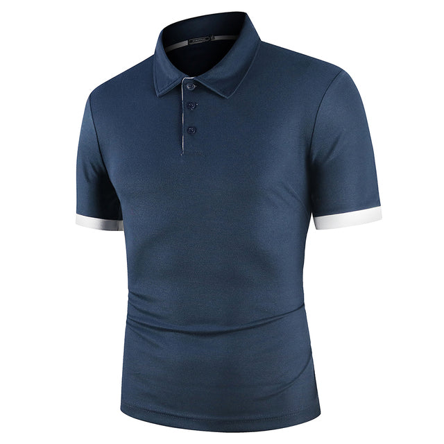 Men Shirt Short Sleeve Polo Shirt