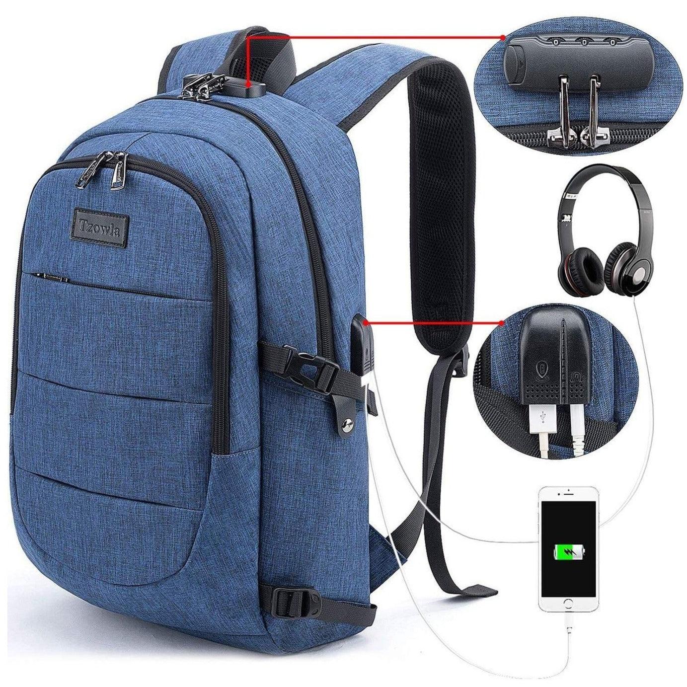 20 Anti-Theft Travel Backpack