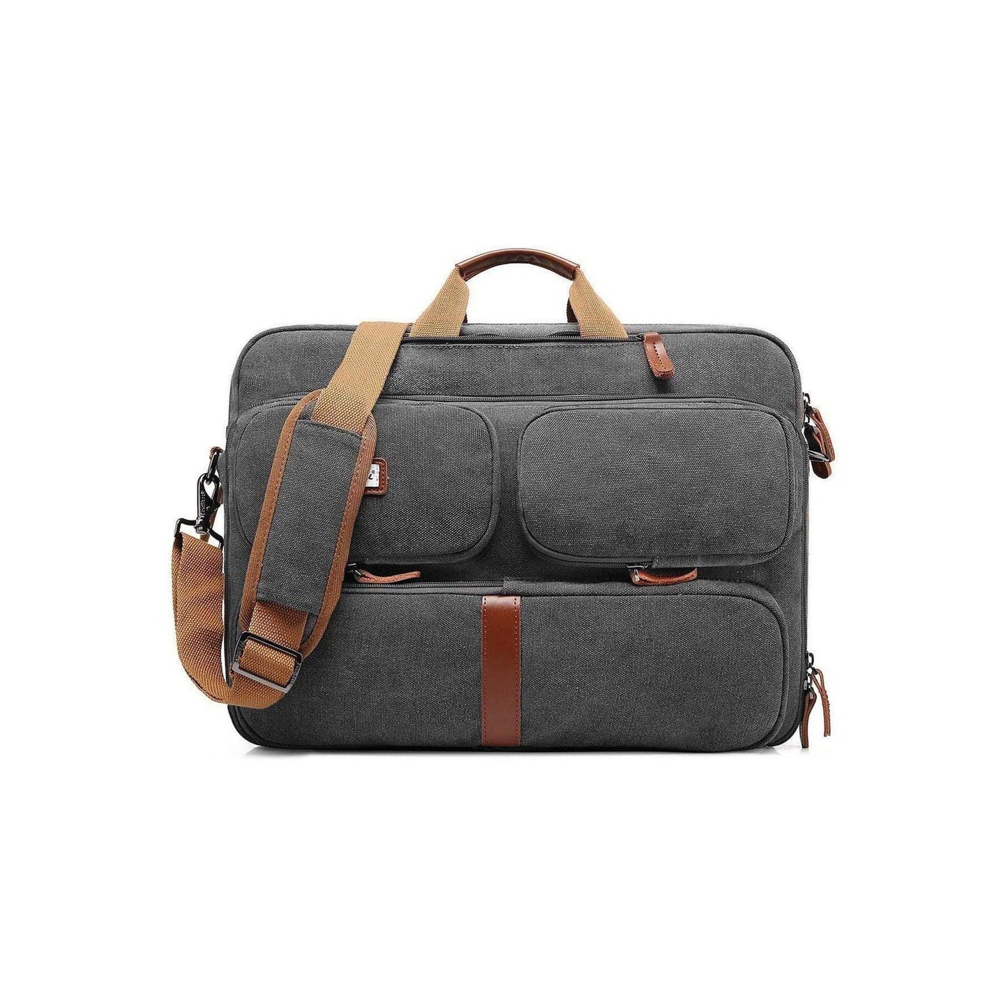 18 Multi-functional Canvas Messenger Bag