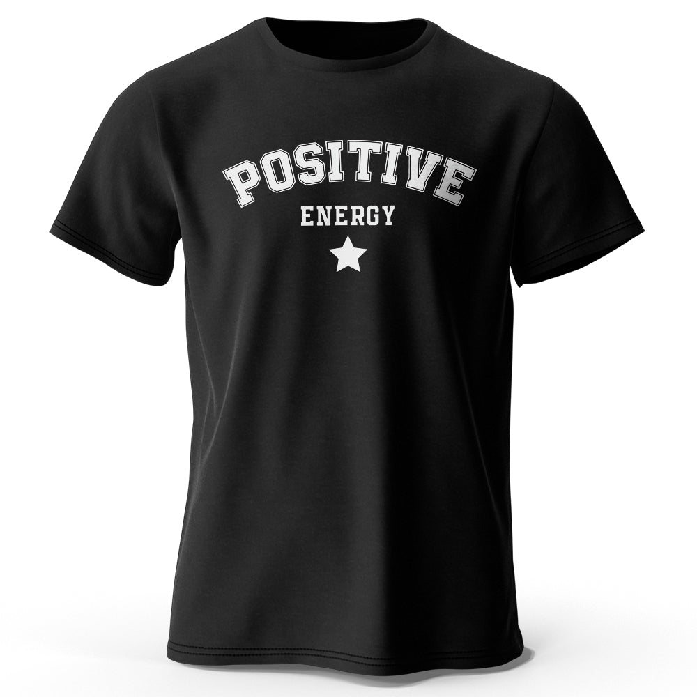 Mænds positive energi-t-shirts 