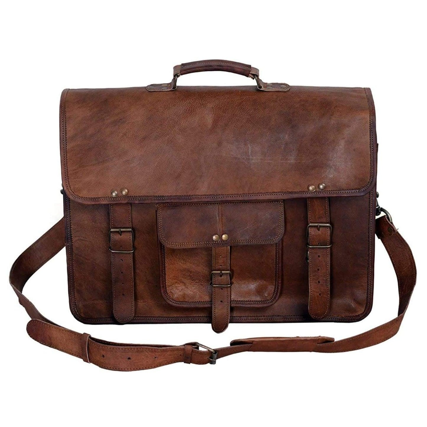 17 Leather Satchel Messenger Bag