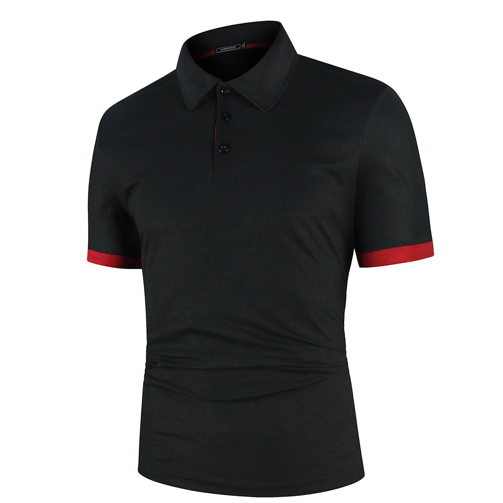 Men Shirt Short Sleeve Polo Shirt