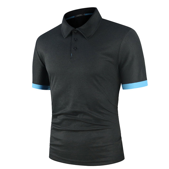 Men Shirt Short Sleeve Polo Shirt