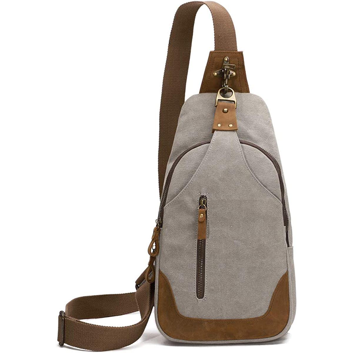 15 Vintage Canvas Crossbody Sling Bag