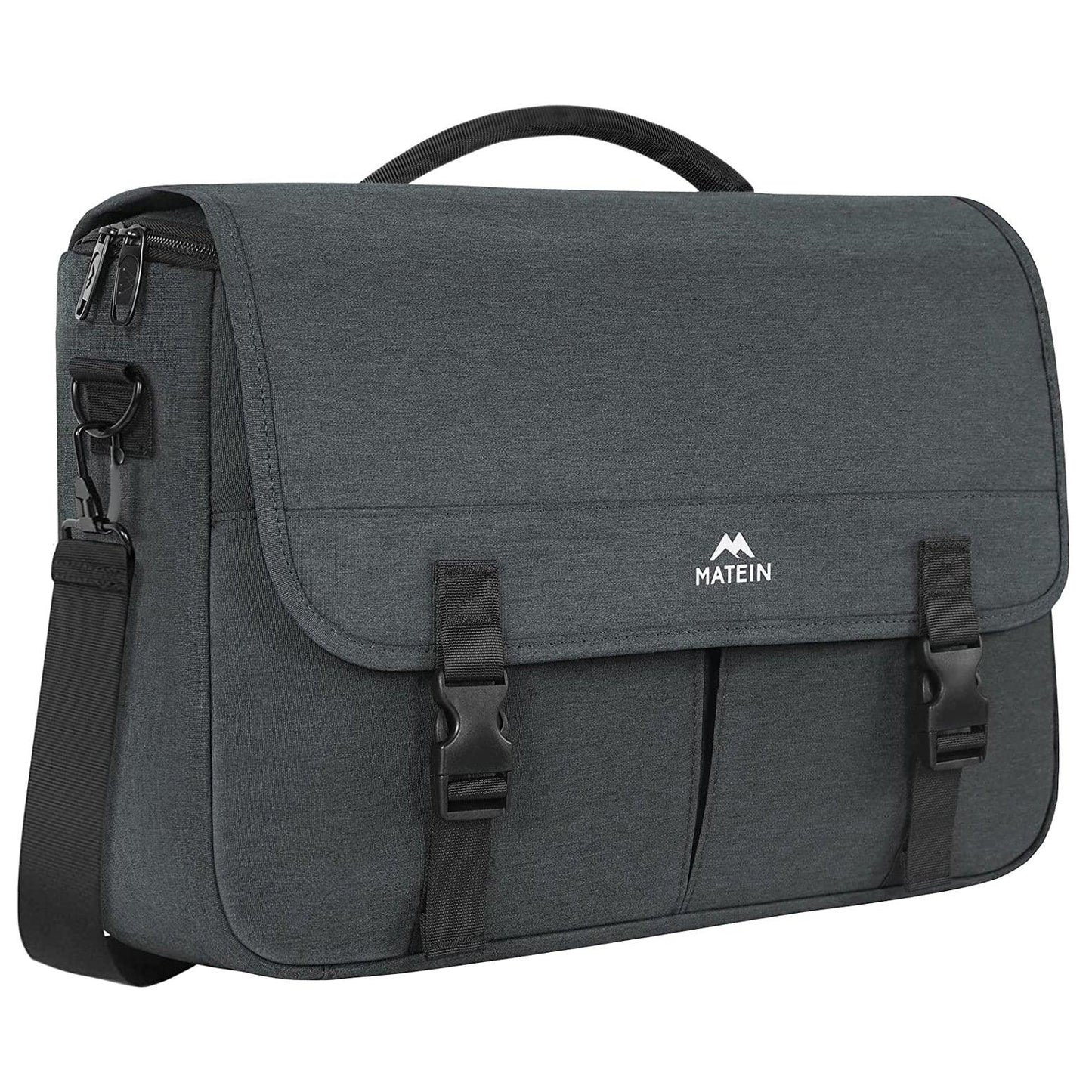 15.6 Men's Padded Laptop Compartment Messenger Bag