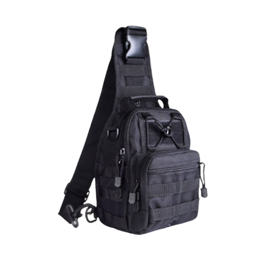 9 Men's MOLLE 4-Way Carrying Tactical Crossbody Sling Bag