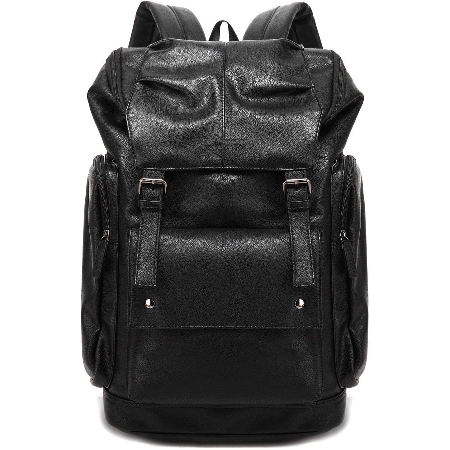 Men's 17 Leather Laptop Backpack