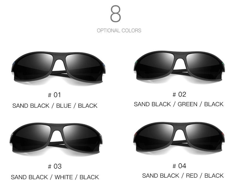 Polarized Sunglasses Vision Goggles Men's Car Driving Glasses Men Classic Design All-Fit Mirror Sunglass