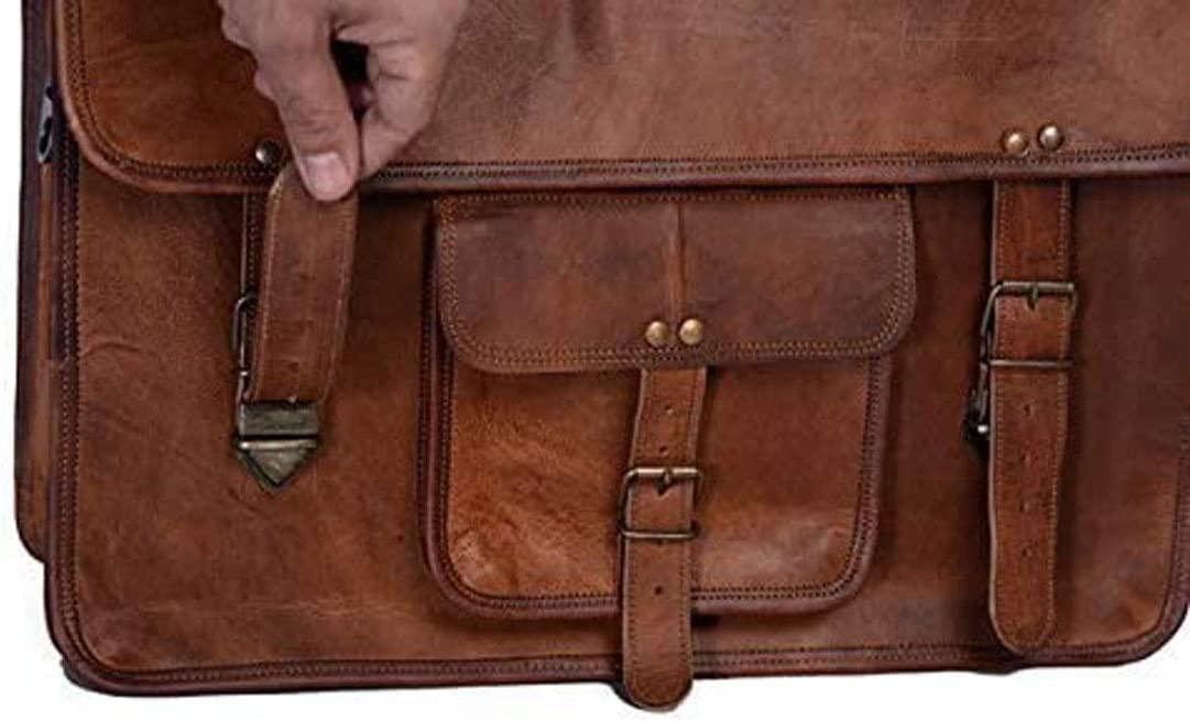 17 Leather Satchel Messenger Bag