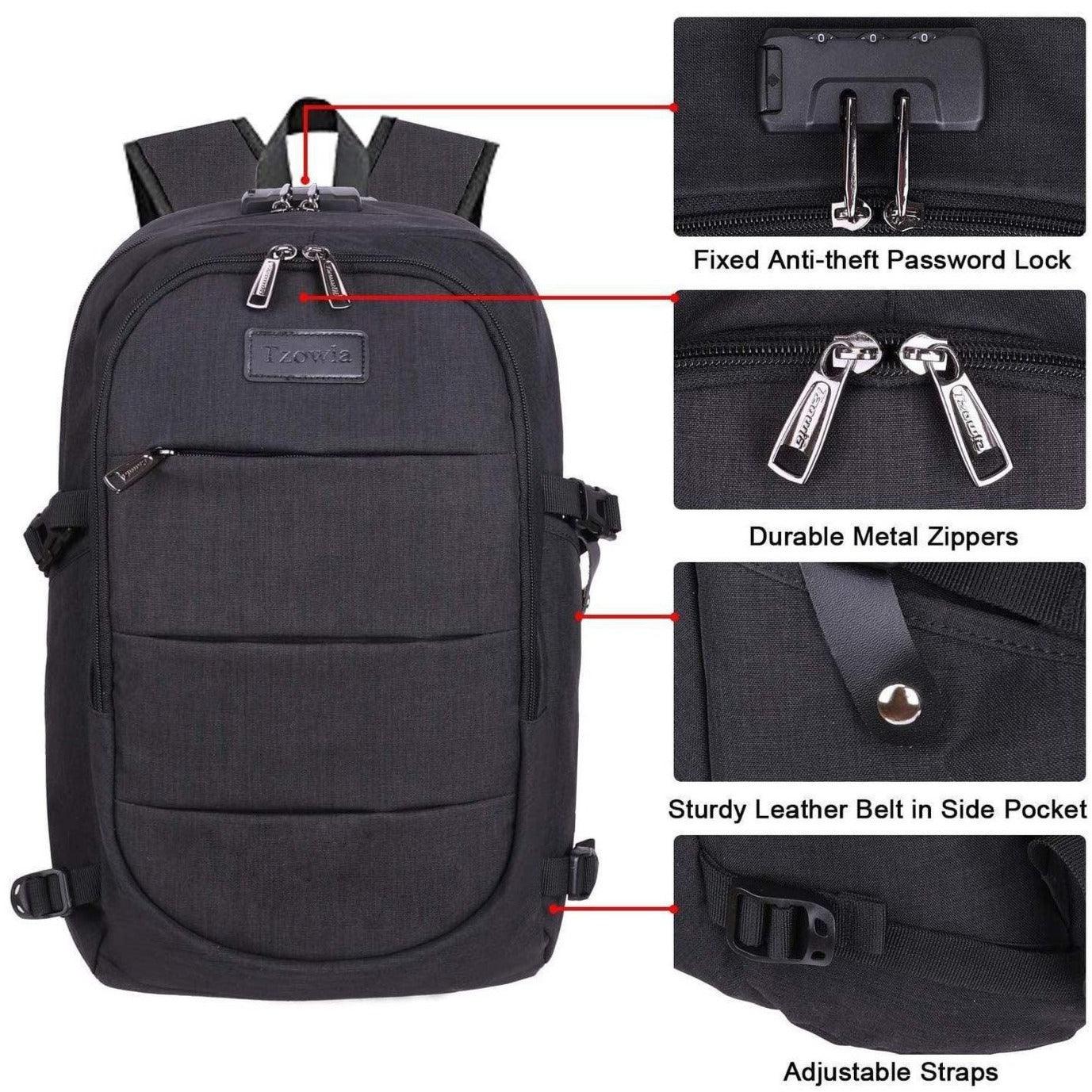 20 Anti-Theft Travel Backpack