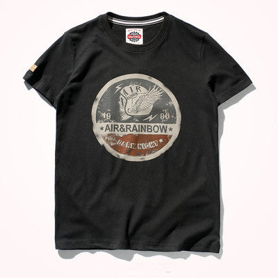 Cotton Washed Old Loose Brushed Fabric T-shirt