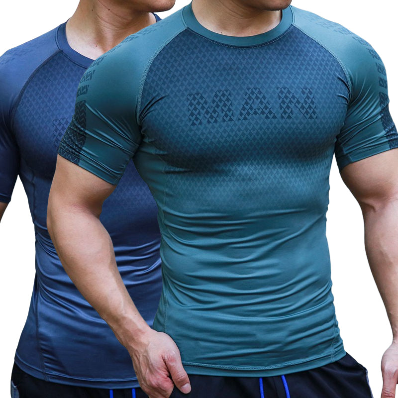 T Shirt Short Sleeve Sport Tees Gym Fitness Sweatshirt