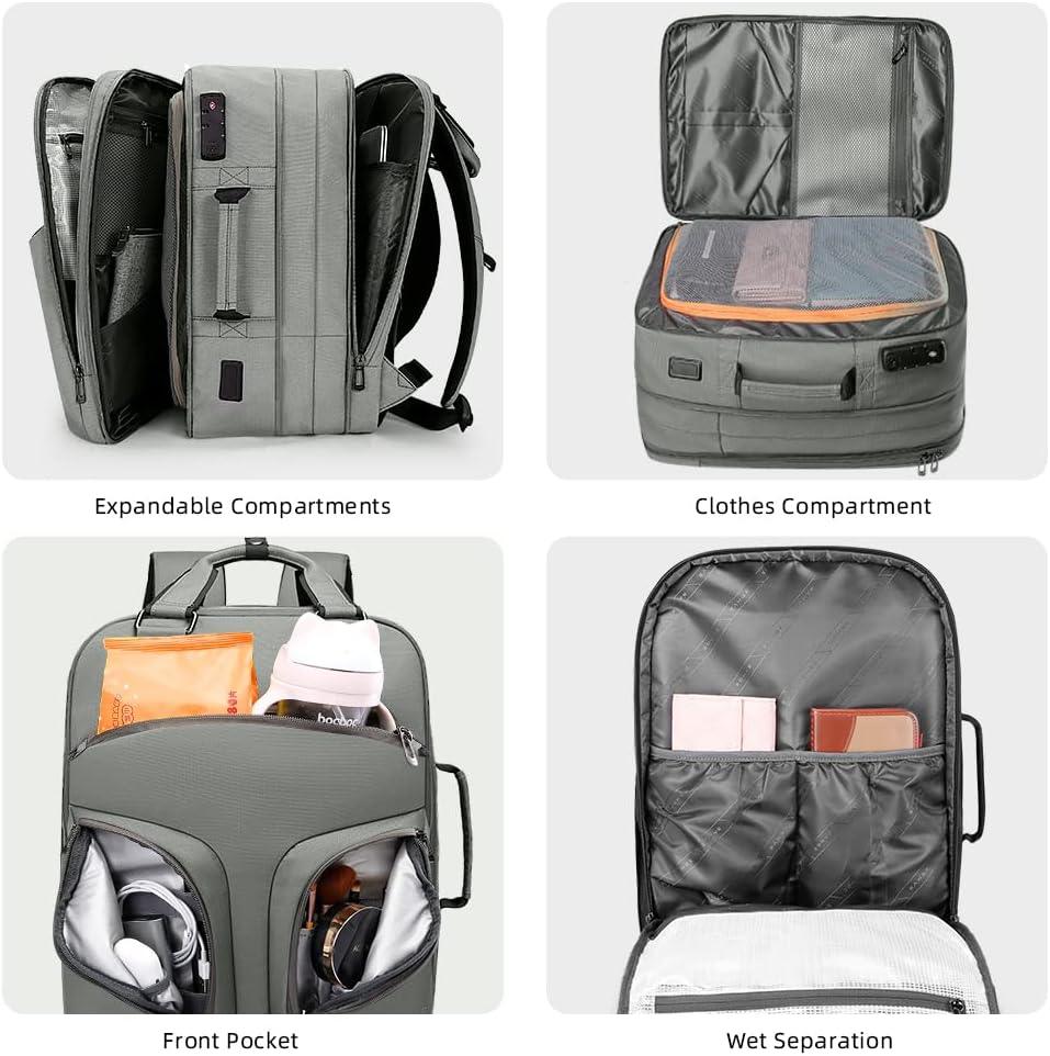 17 Expandable Travel Backpack